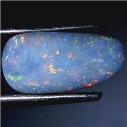 2.13ct Australian Black Opal Doublet Full Fire (GEM-30021)