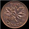 Image 2 : 1965 Canada 1c GEM BU MS66+ Red w/SB & B5 (COI-8000)