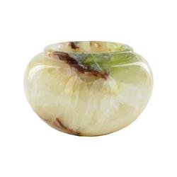 Rare Green Thai Jade Vase (DEC-403)