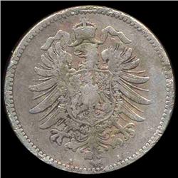 1876A Germany 1 Mark Hi Grade (COI-8024)