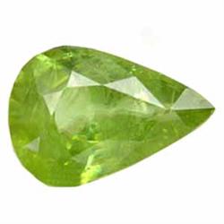 1.40ct Natural Pear Pakistan Green Sphene  (GEM-24894)