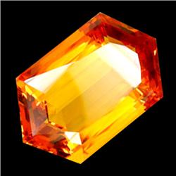 111.25ct Orange Yellow Citrine Appr Est $55k (GEM-28730)