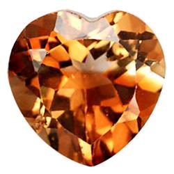 4.04ct Heart Orange Imperial Topaz Appr Est $10k (GEM-27768)
