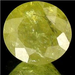 6.6ct Yellow Green Demantoid Garnet Apprsd $14k (GEM-28149)