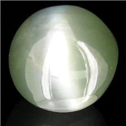 3.43ct Chrosyberyl Cat's Eye Appraised $23k (GEM-23391)