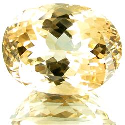 27.6ct Champaigne Imperial Topaz Appraised $24k (GEM-25969)