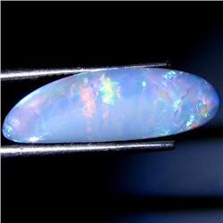 4.71ct Australian Black Opal Doublet Full Fire (GEM-30014)