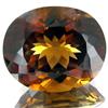 34.2ct Cognac Orange Imperial Topaz Apprsd $77k (GEM-19795)