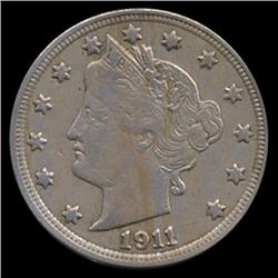 1911 Liberty 5c XF/AUs (COI-7806)