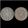 Image 1 : 1881A/D Germany 1 Mark Better Grade 2 Pcs (COI-8025)