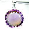 Image 1 : 76ct Bi-Color Ametrine 925 Pendant Appr Est $15k (JEW-2614)