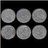 Image 1 : 1936A/D/F Nazi Germany 5 Mark Hi Grade 6 Pcs (COI-8204)