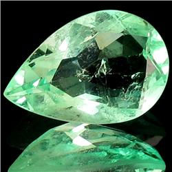 4.38ct Icy Green Columbian Emerald Appraised $25k (GEM-26784)