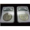 Image 1 : BINION MORGAN & PEACE DOLLAR LIMITED EDITION COLL.