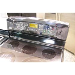 LG  WB BLACK CONVECTION OVEN WITH 5 BURNER COOKTOP