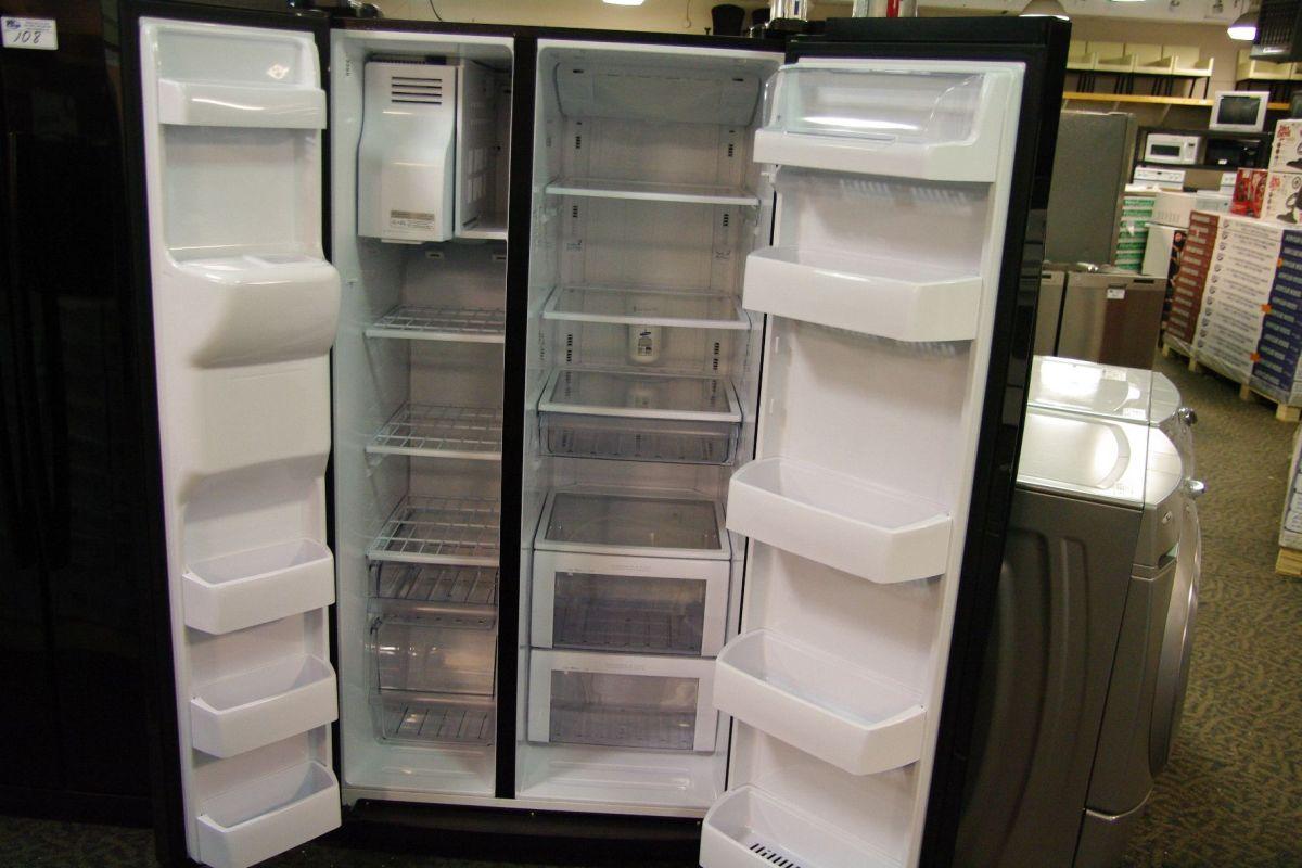 Samsung Rs2530 Black Double Door Fridge Freezer