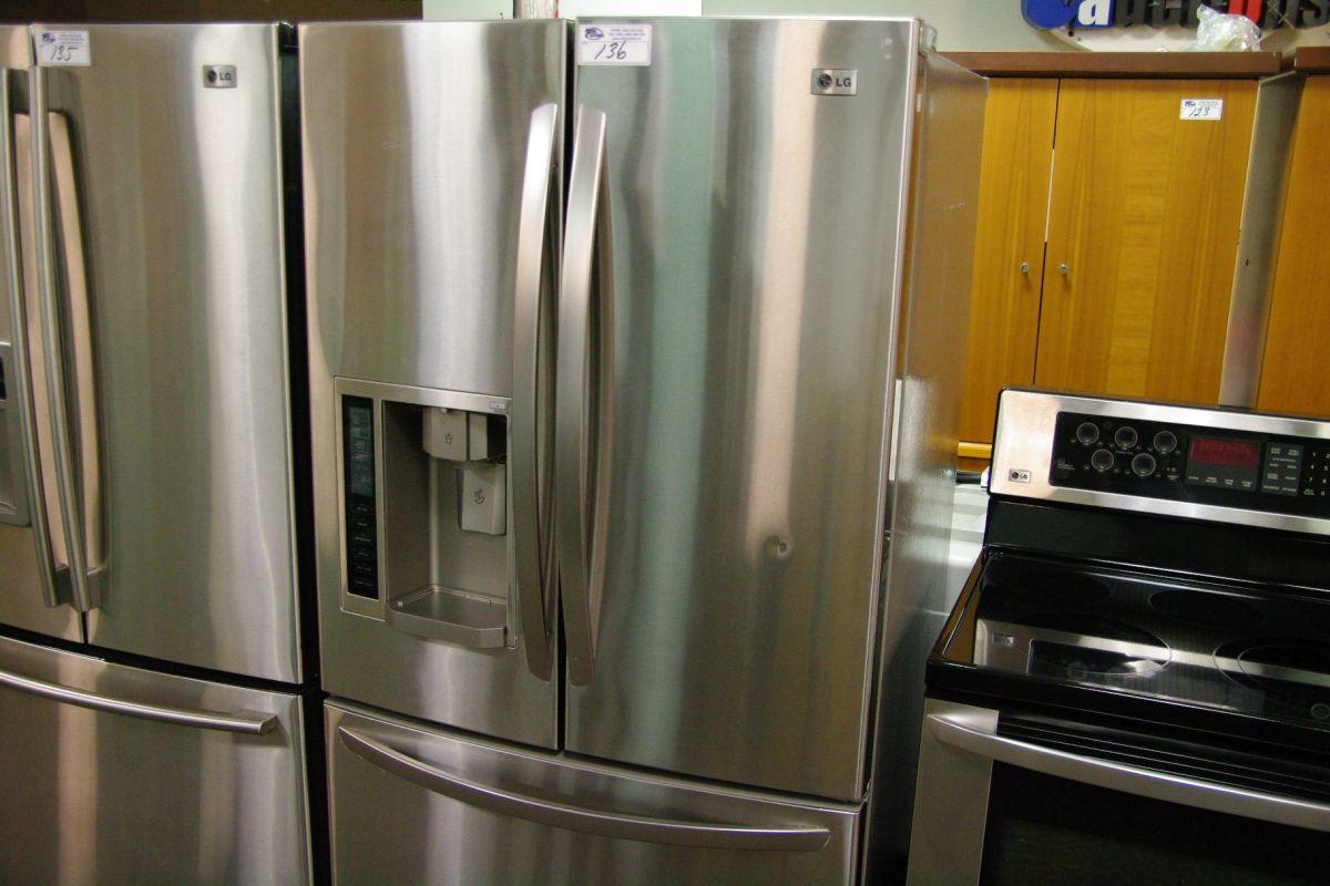 LG LFX25971ST STAINLESS STEEL DOUBLE DOOR FRIDGE