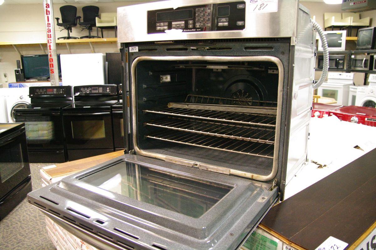 KITCHENAID SUPERBA WALLMOUNT MICROWAVE OVEN Able Auctions