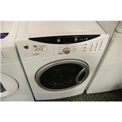 GE HIGH CAPACITY FRONT LOAD WASHING MACHINE WHITE
