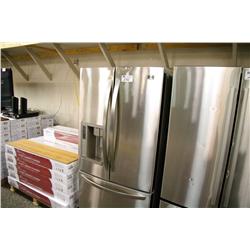 LG 2 DOOR STAINLESS STEEL FRIDGE WITH PULL OUT