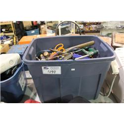 BIN OF MISC TOOLS
