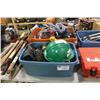Image 1 : BIN OF POWER TOOLS & HARNESSES