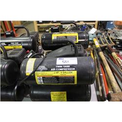 2 TWIN TANK AIR COMPRESSORS