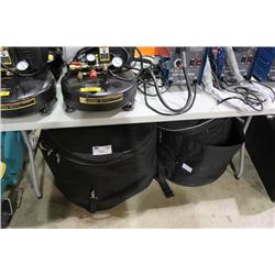 LOT OF DRUM KIT BAGS