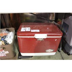 CHILD'S CAR -   CART -   COLEMAN COOLER & CONTENTS