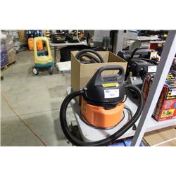 BOX OF MISC TOOLS & VACUUM