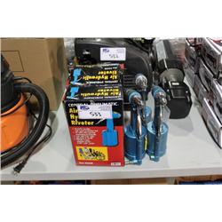 LOT OF PNEUMATIC RIVET GUNS