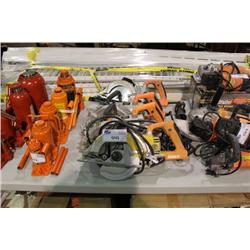 LOT OF CIRCULAR SAWS