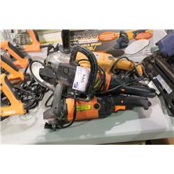 LOT OF ANGLE GRINDERS