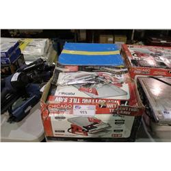 2 WET CUTTING TILE SAWS