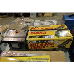 BELT / DISC SANDER & ROUTER