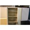 Image 2 : BEIGE 2 DOOR STORAGE CABINET