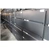 Image 2 : TEKNION BLACK 5 DRAWER LATERAL FILE CABINET