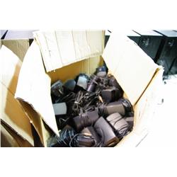 LARGE BOX OF SPEAKERS