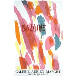 1970 Bazaine Untitled Lithograph