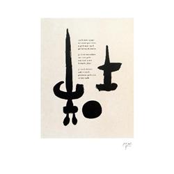 Miro Illustrated Poems- Parler Seul  Lithograph