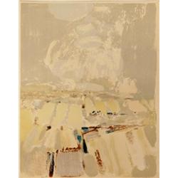 1963 Muhl Champs au Printemps Mourlot Lithograph