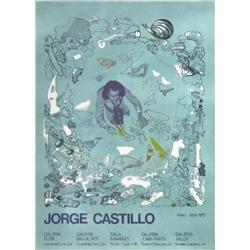 1978 Castillo 5 Galleries Lithograph
