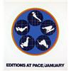 Image 1 : 1969 Trova Editions At Pace Serigraph