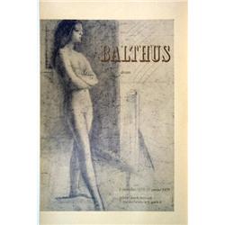 1971 Balthus Nude Poster