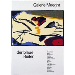 Kandinsky Der Blaue Reiter Lithograph