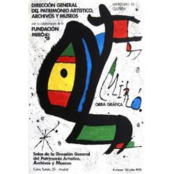 1978 Miro Obra Grafica Lithograph