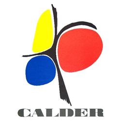 1971 Calder Sochaux Lithograph