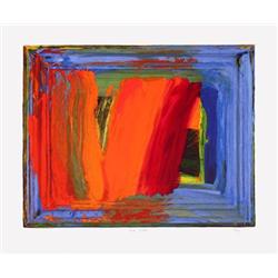 Signed 2000 Hodgkin Bamboo Serigraph