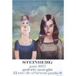 1971 Steinberg Couple Lithograph