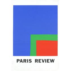 Signed 1966 Kelly Paris Review Serigraph